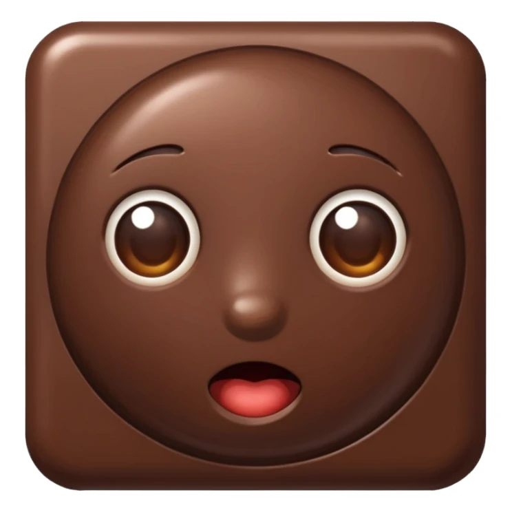 a chocolate netxork sticker