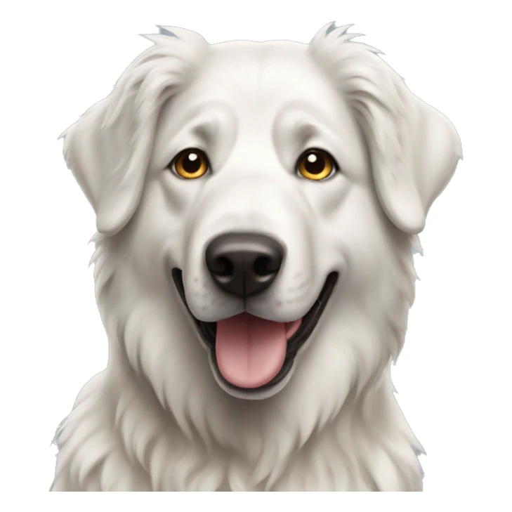 Maremma shepherd dog sticker