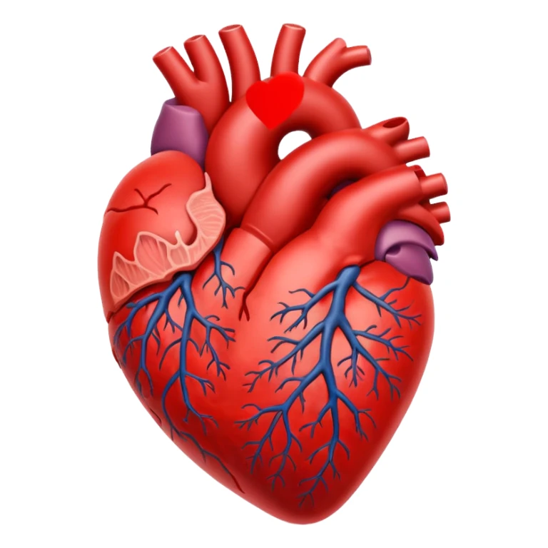 heart human organ sticker