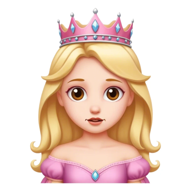 brat princess sticker