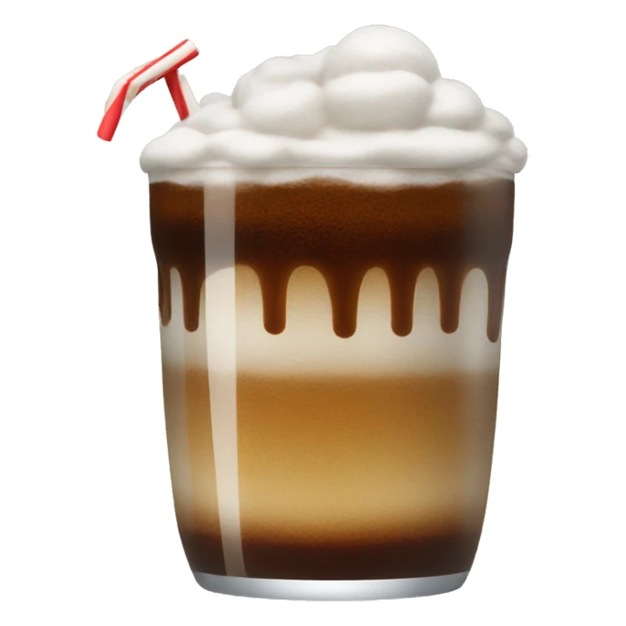 Cola float sticker