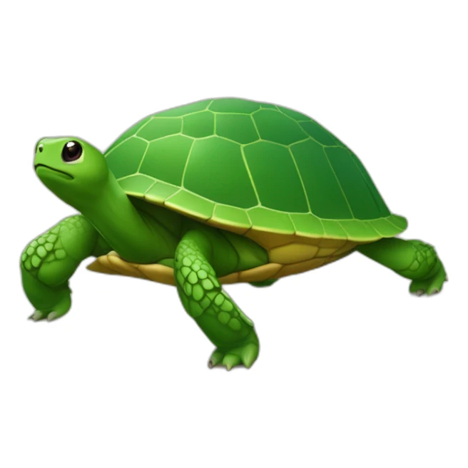 Tortue sur une fourmi sticker