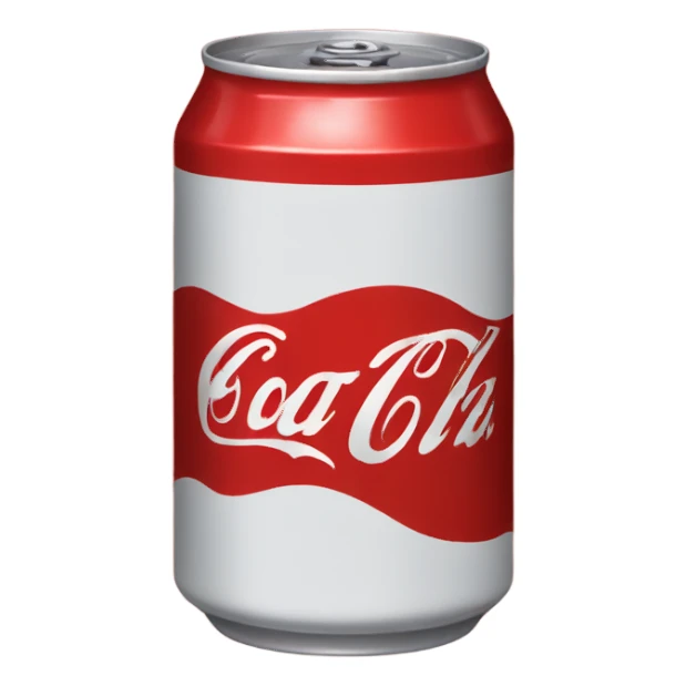 red coke can sticker