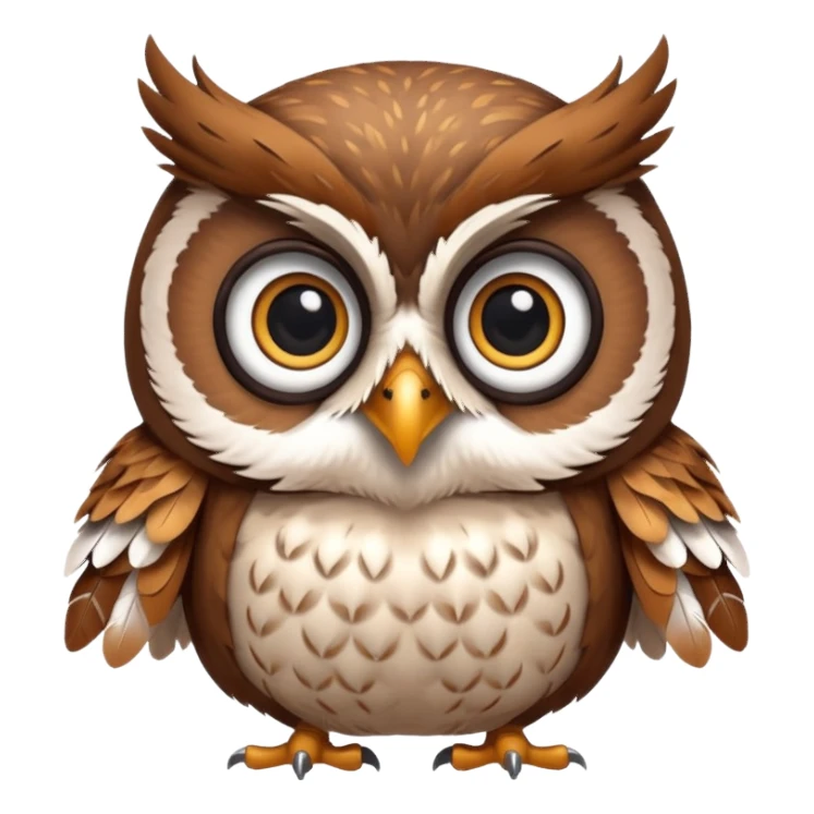 cute owl sticker
