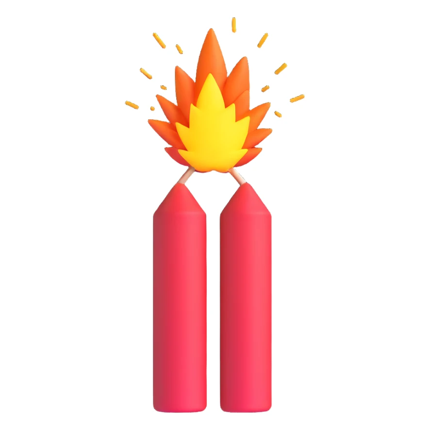 firecracker sticker