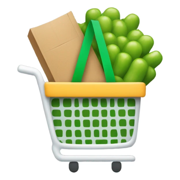 Instacart logo that says top item sticker