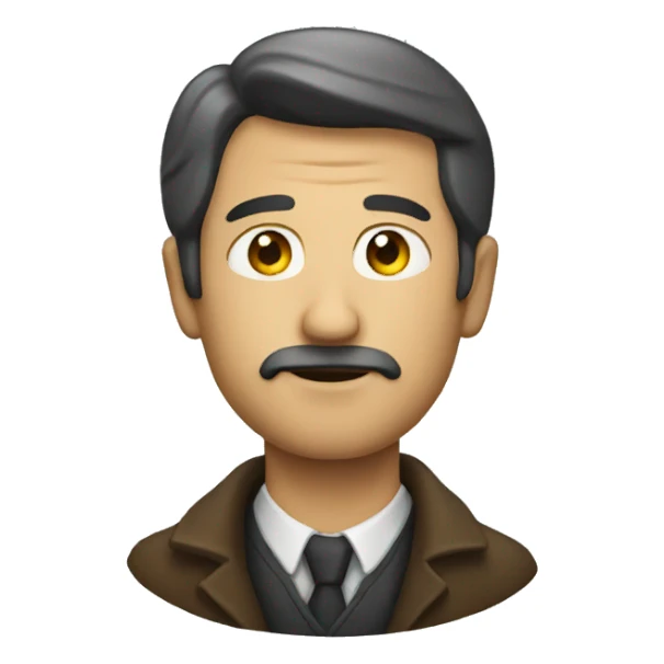 Mysterious man sticker