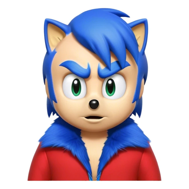 Donald trump as sonic sticker