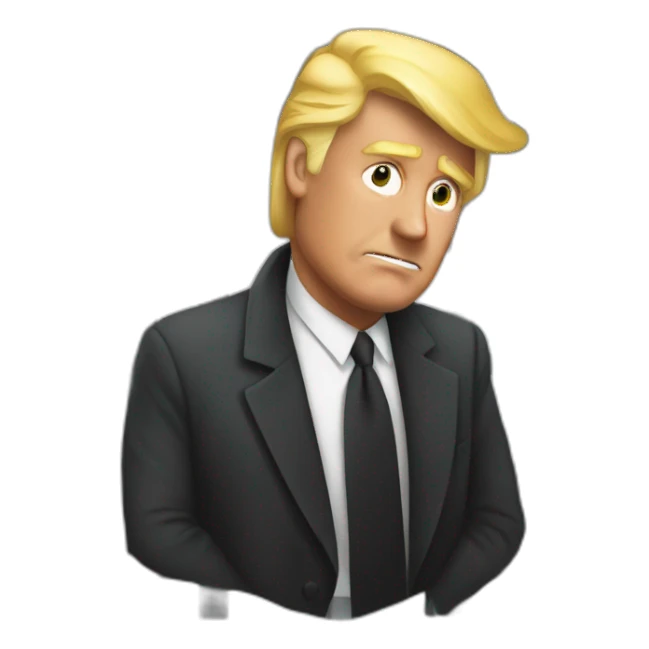 Trump going to jail sticker