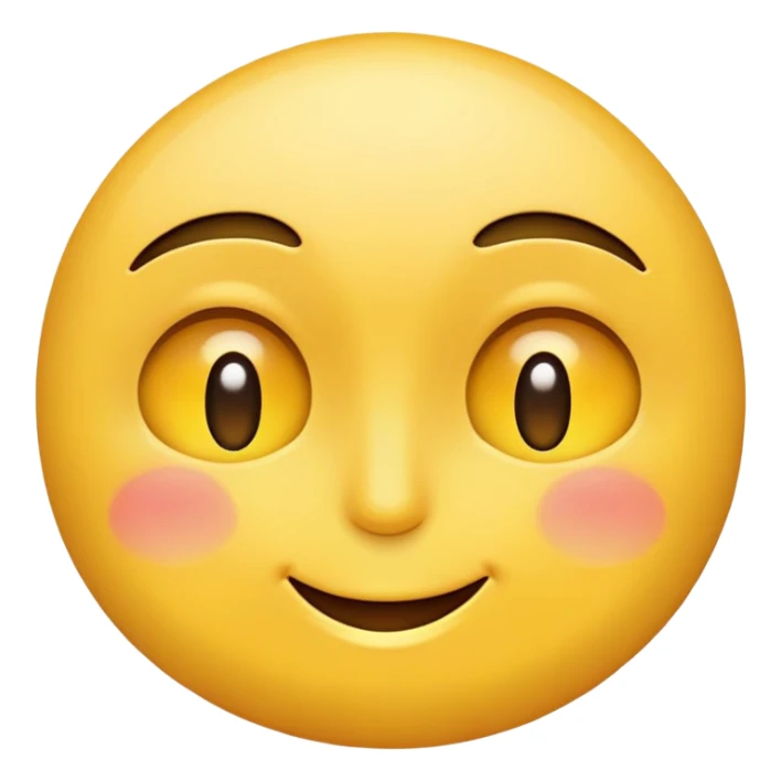 number 4 with a winking face, one eye closed sticker