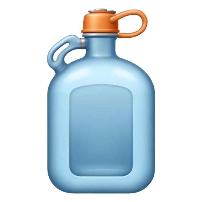 old water canteen sticker