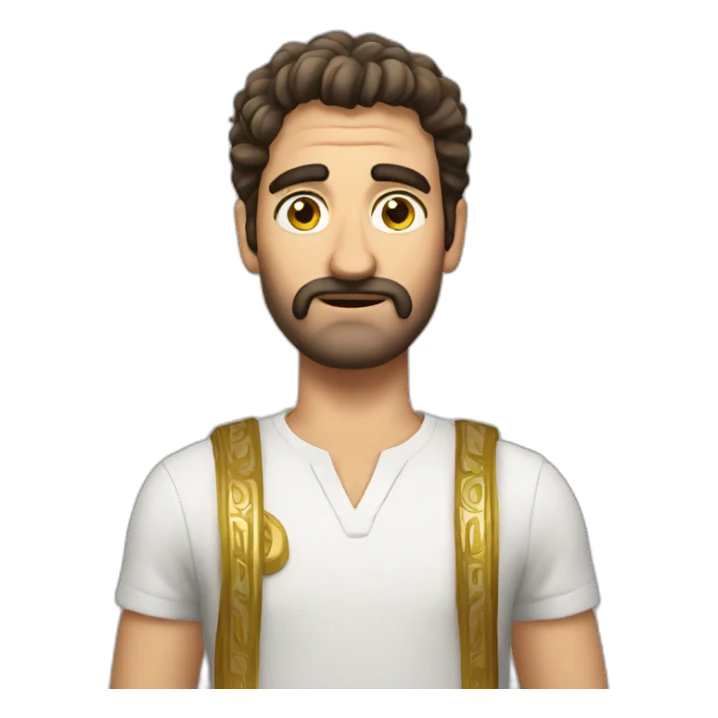 greek party guy sticker