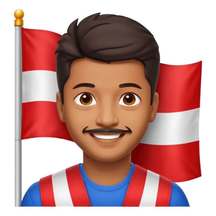 vijay thalapathy  le drapeau TVK sticker