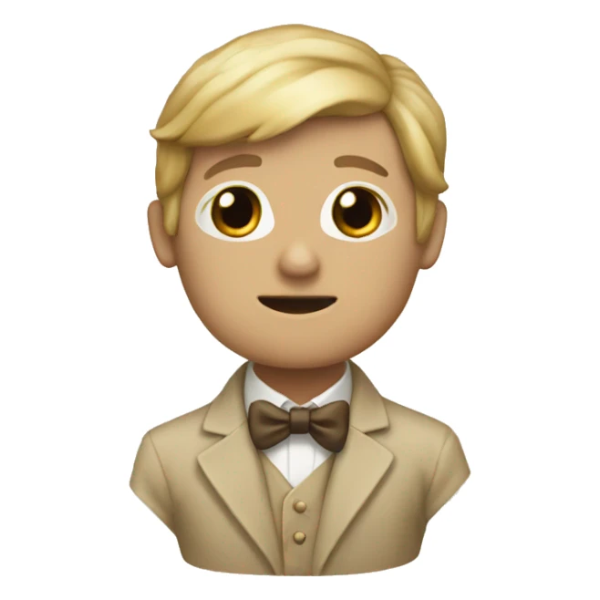 Noeud beige  sticker