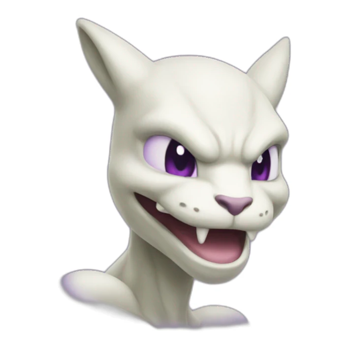 Mewtwo troll sticker