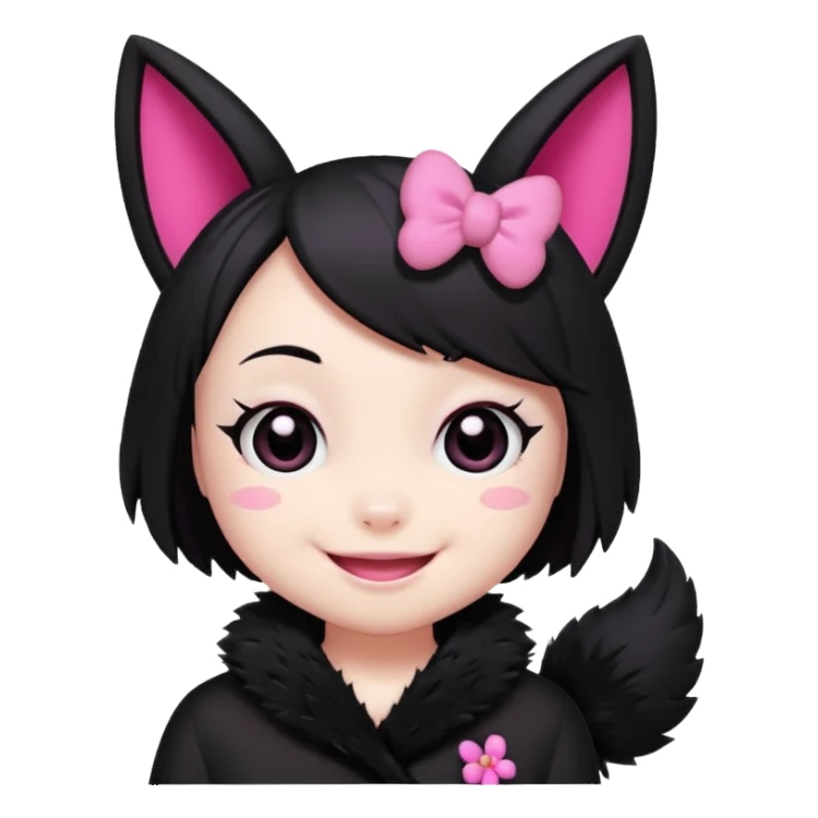 Kuromi animado  sticker