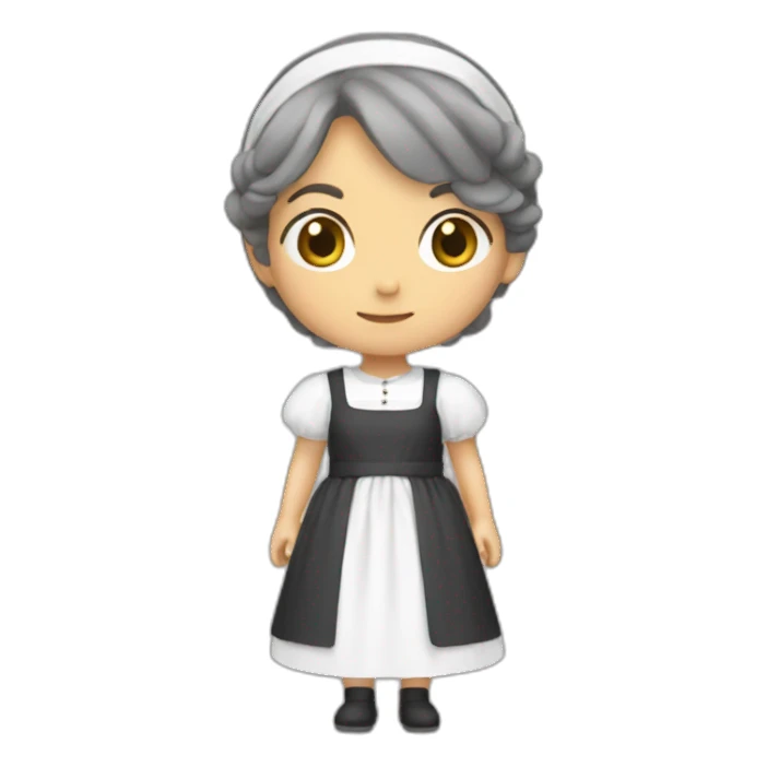 hand maid's tale outfit sticker