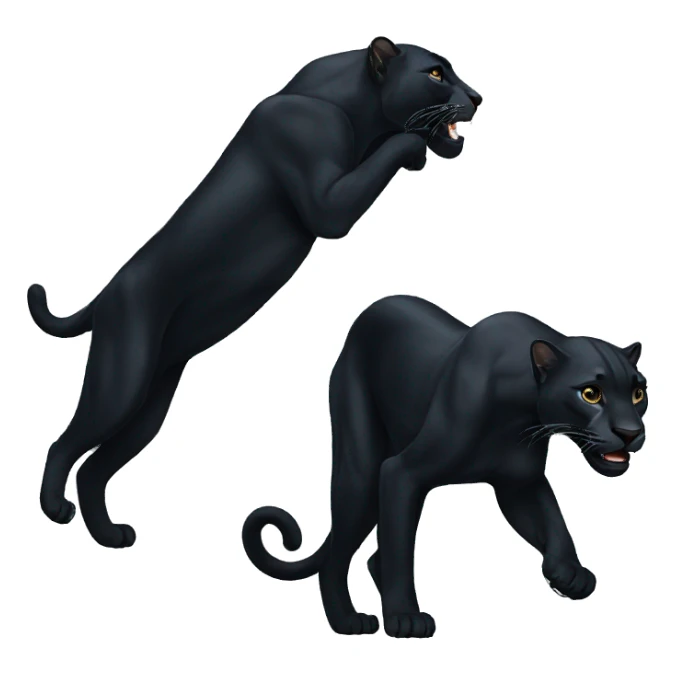 Black Jaguar sticker