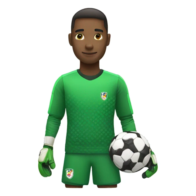 soccer goalkeeper sticker