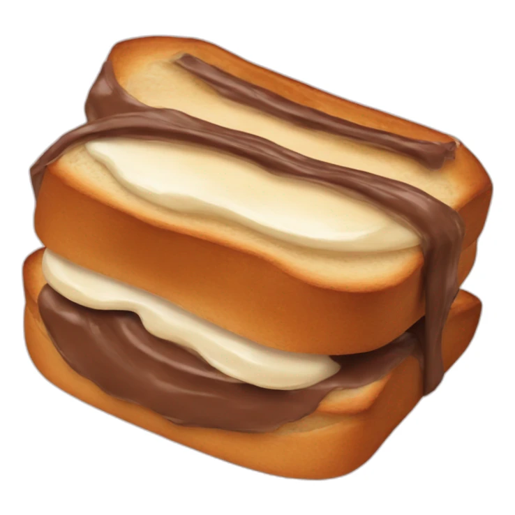 Nutella Brot sticker