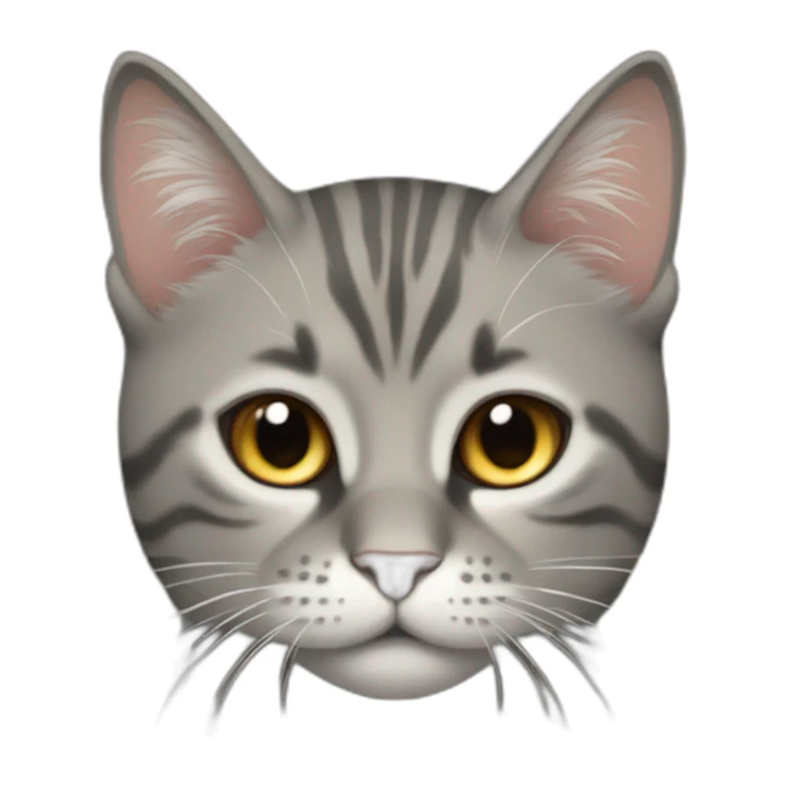 gato musculoso sticker