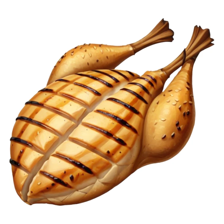 Grilled Chicken breast sticker