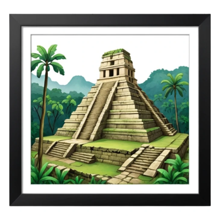 Ruinas de palenque sticker