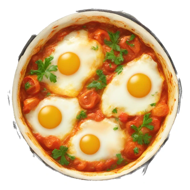 Shakshuka dish  sticker