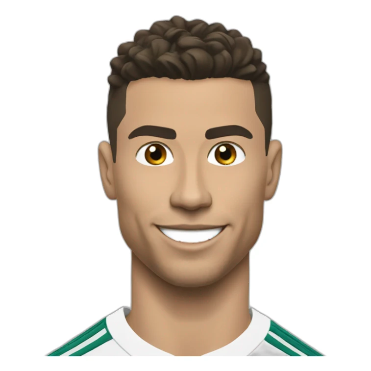 ronaldo au réal Madrid sticker
