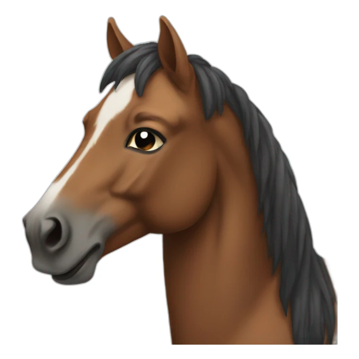 horse paradox sticker