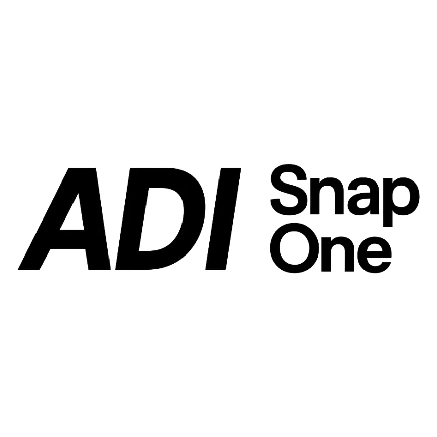 logo for ADI | Snap One, minimal and bold sticker