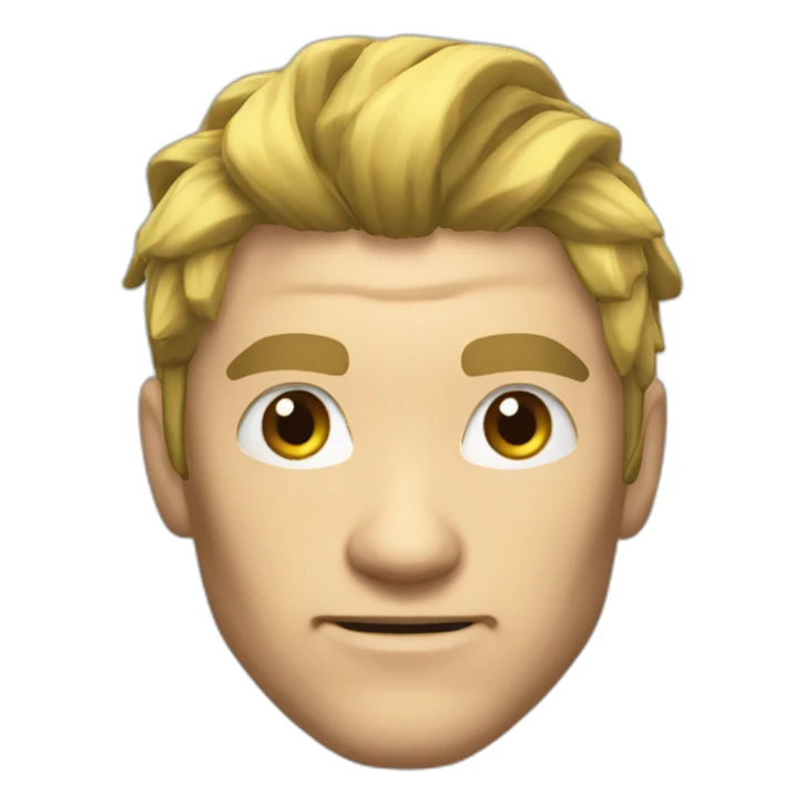 ken from street fighter game sticker