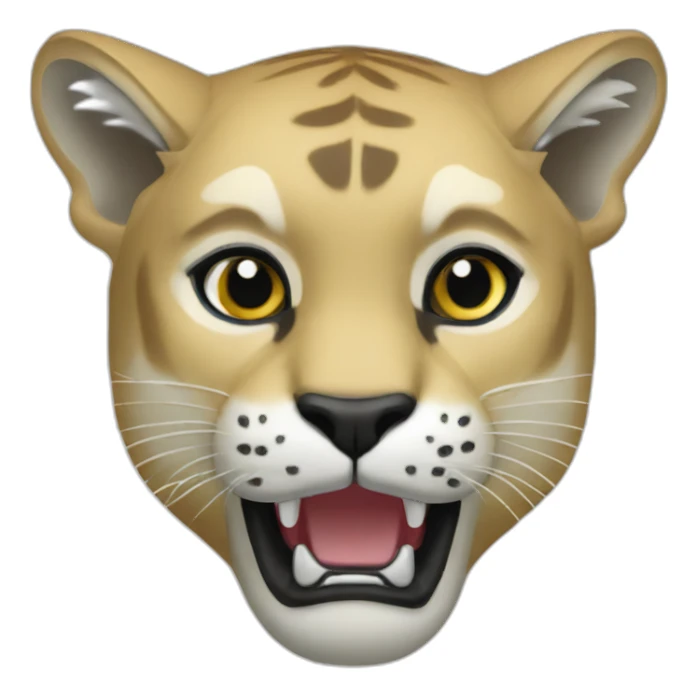 Pumas mascota sticker