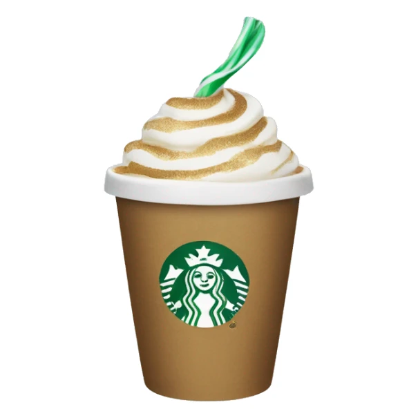 Starbucks holiday cup sticker
