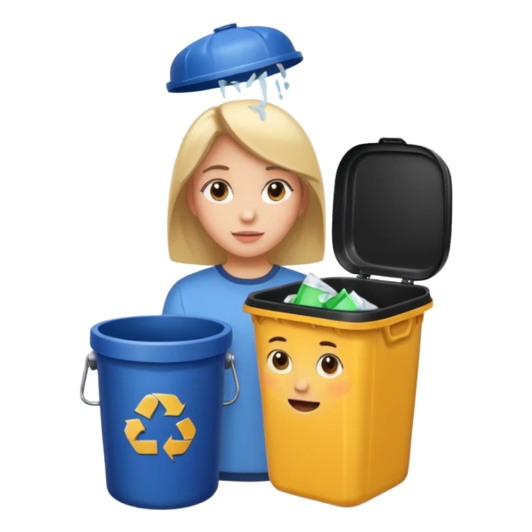 I’m Alexis trash can sticker