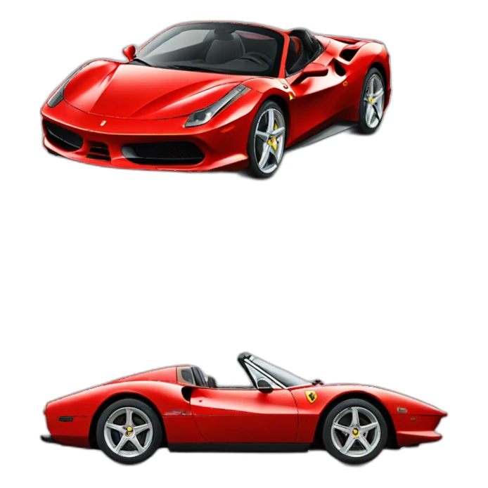 ferrari car sticker