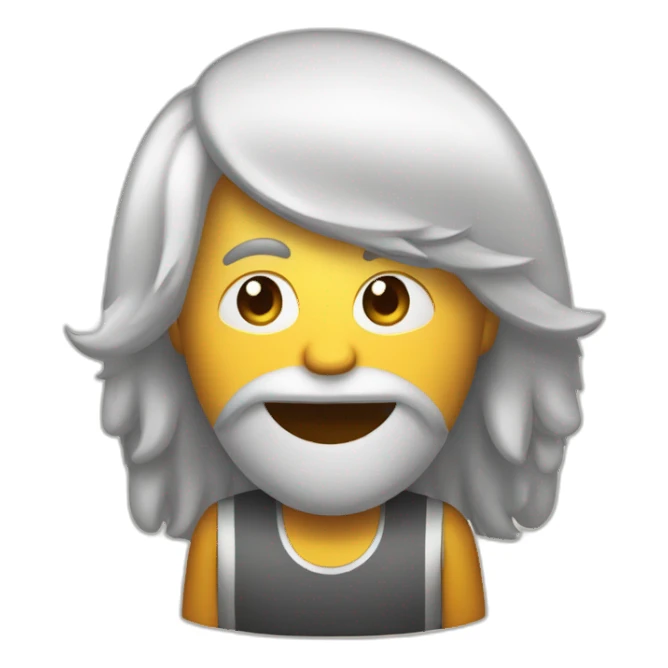 Peluquera con botella de cerveza sticker