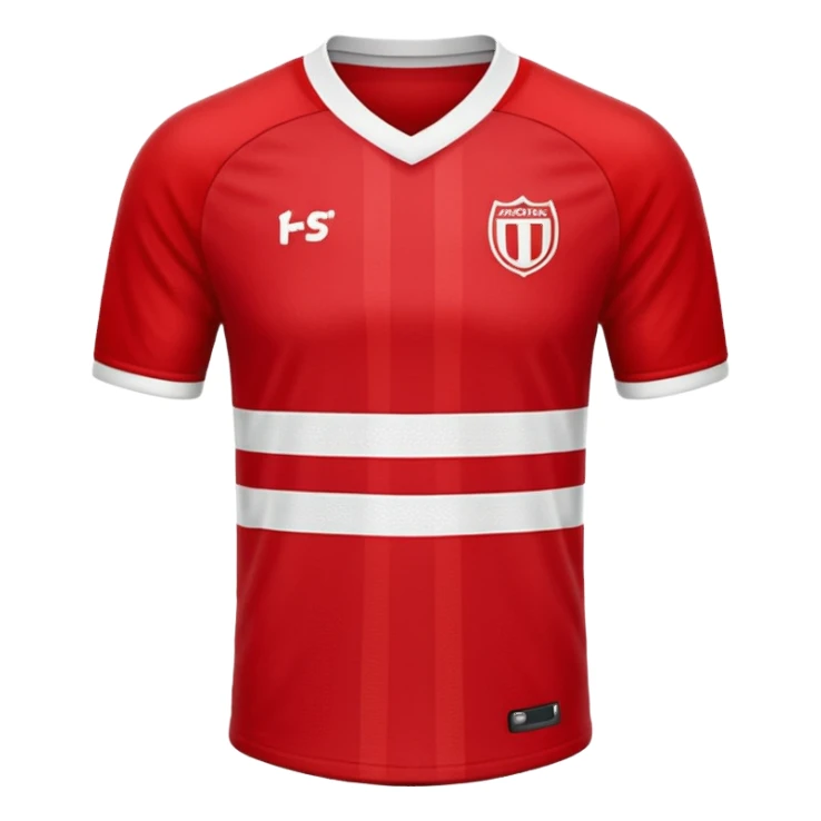maillot football rayures sticker