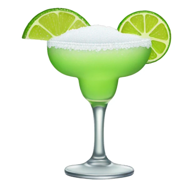 Margarita with salt sticker