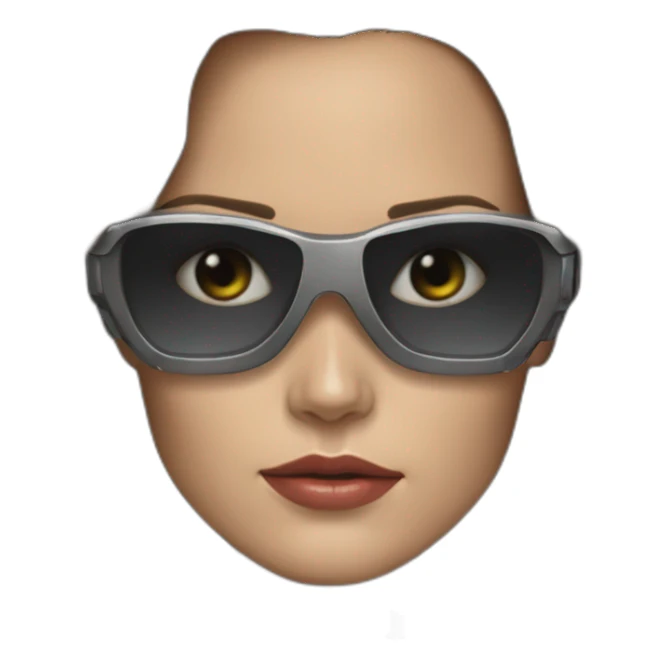 Summer Glau as a terminator sticker