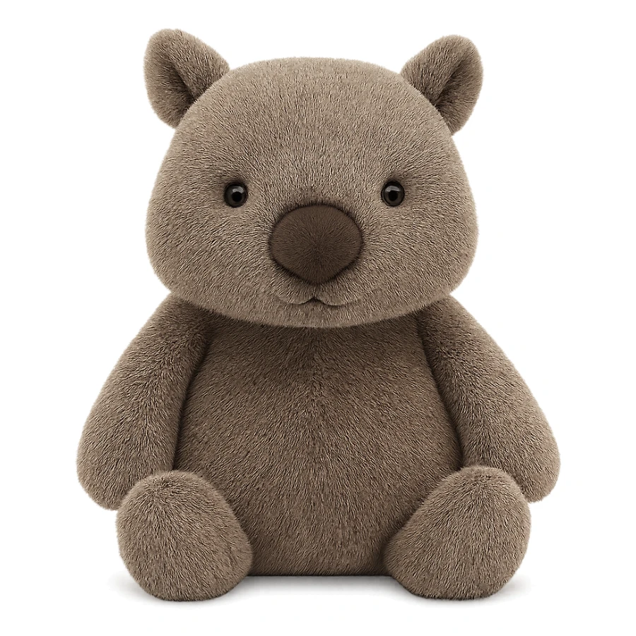 wombat jellycat plushie sticker