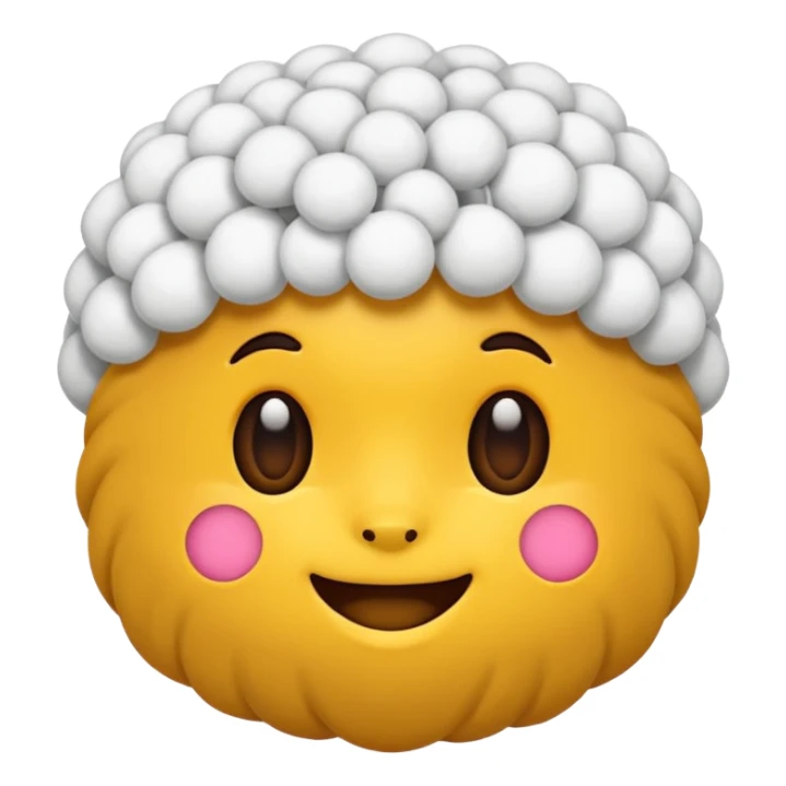 ai pom pom emoji sticker