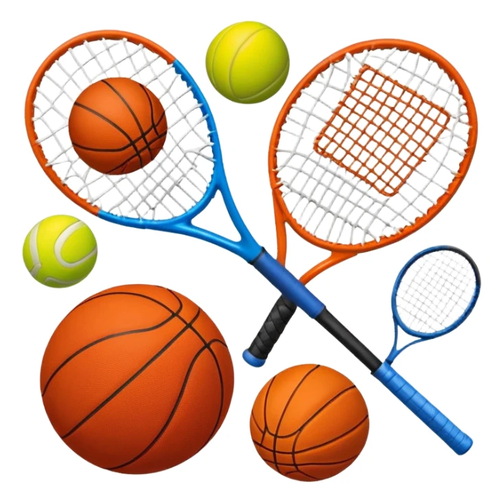  different sports things sticker