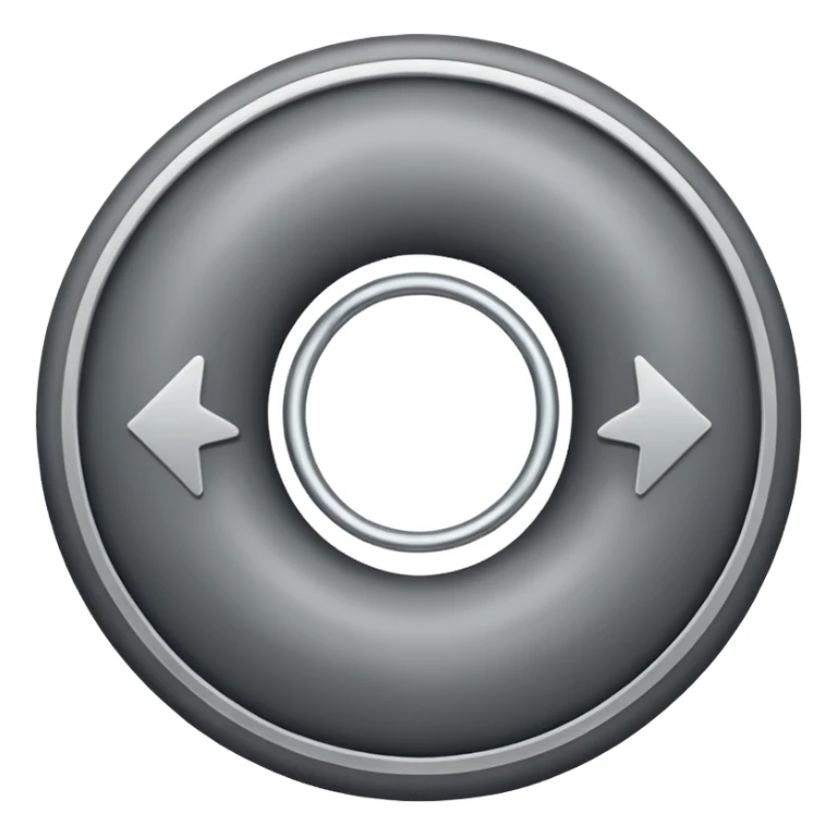 mac os single circled arrow sticker
