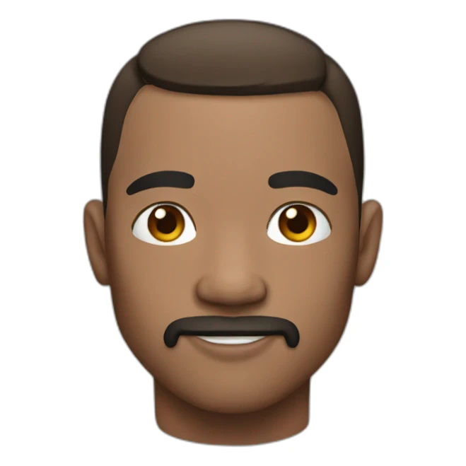 white skin boxer sticker