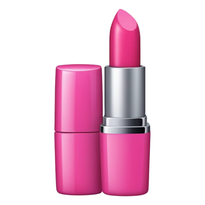 pink lipstick sticker