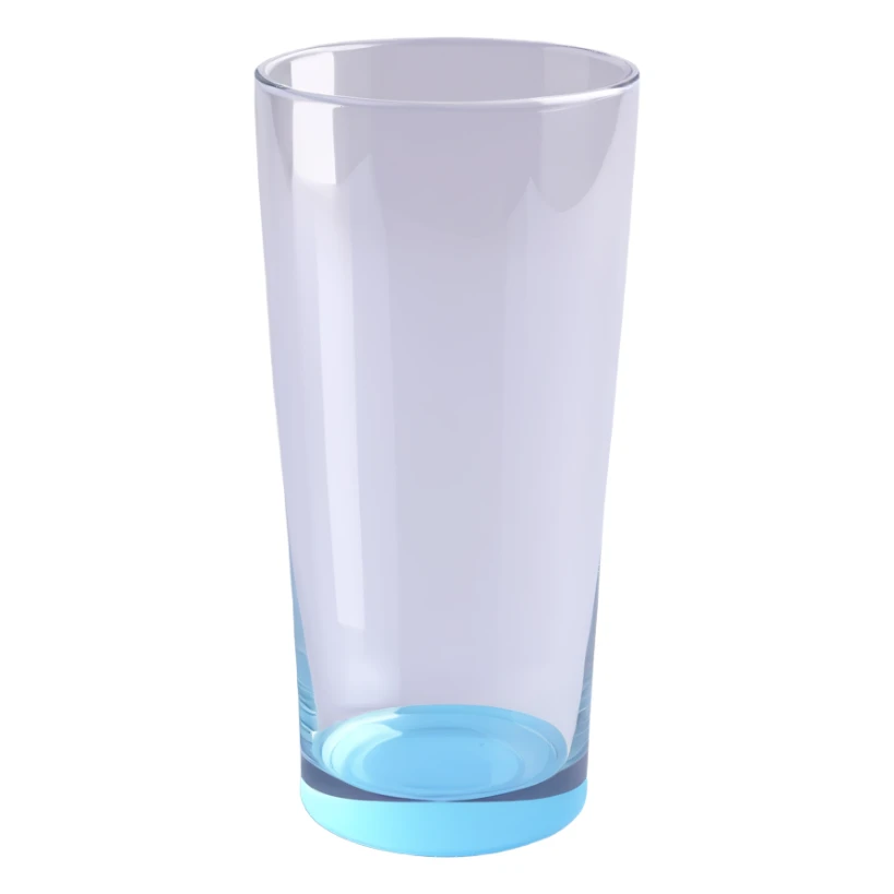 empty glass  sticker