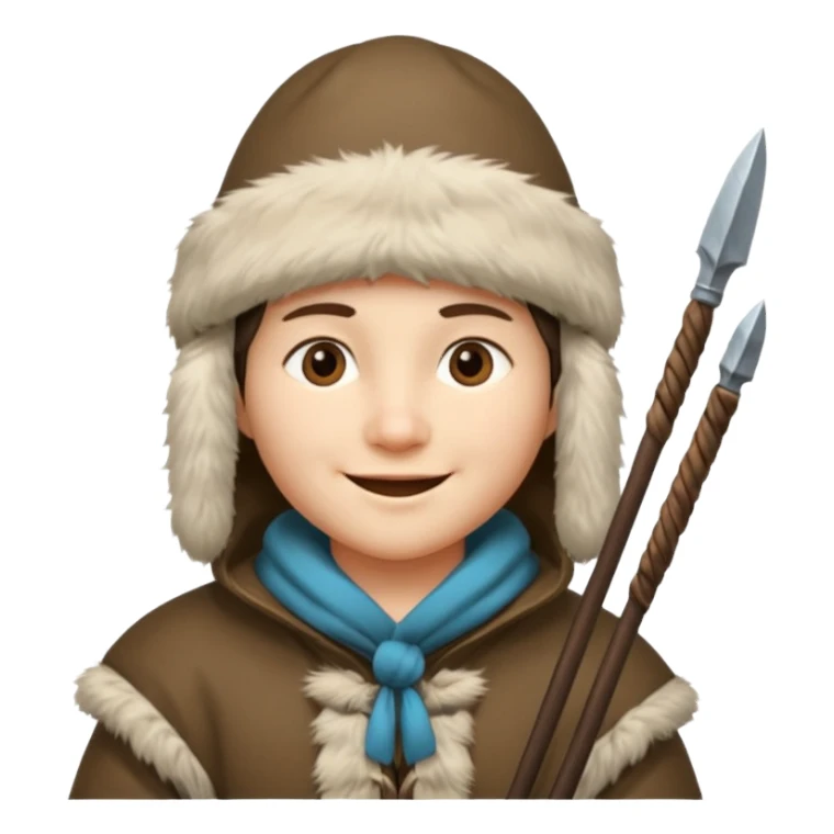 eskimo hunting emoji sticker