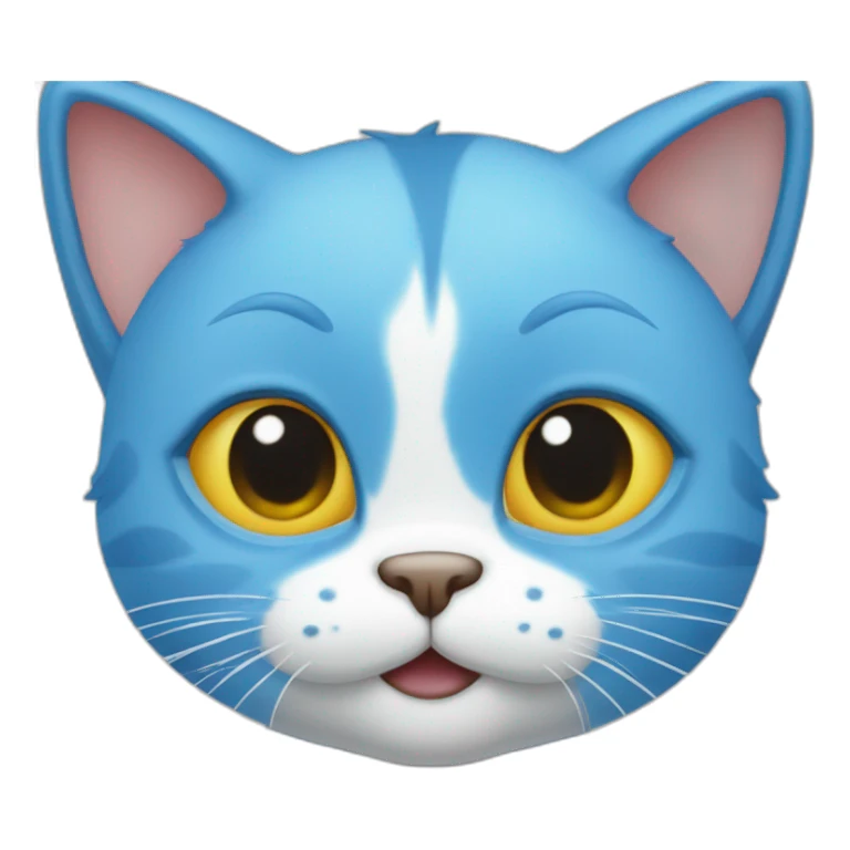 Smurf Cat Blue sticker