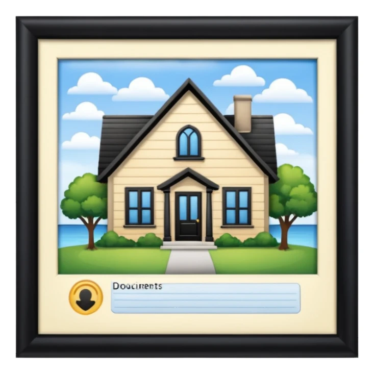 documents and personal license deuda casa sticker